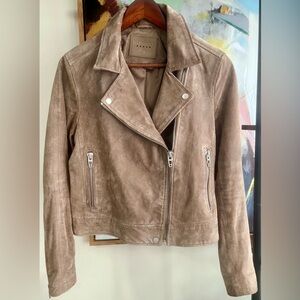 BLANKNYC Tan Suede Women's Jacket